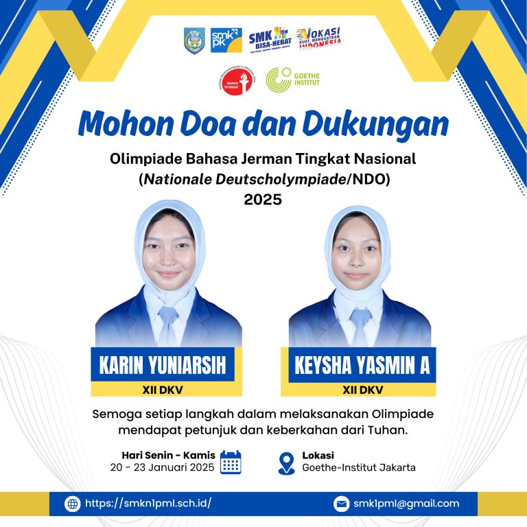 Siswa SMK Negeri 1 Pemalang Mengikuti Olimpiade Bahasa Jerman Tingkat Nasional