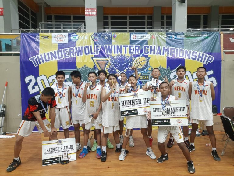 SMK Negeri 1 Pemalang Raih Runner Up di Turnamen Bola Basket Thunderwolf Winter Championship 2025